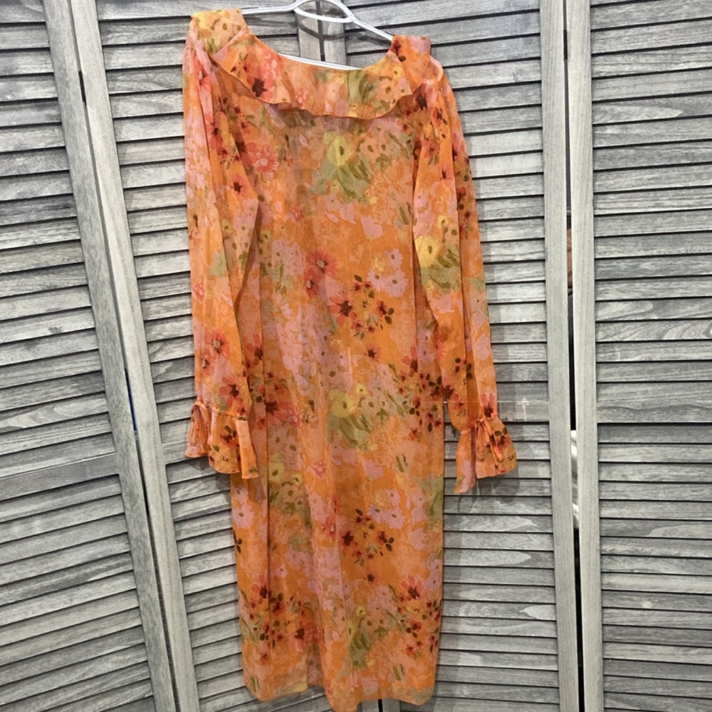 Wild Fable Ruffle Duster Jacket - Picture 4 of 5